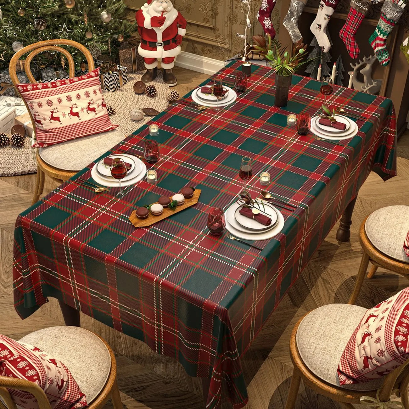 Nappe de Noël 2 mètre sur 1.4 mètre