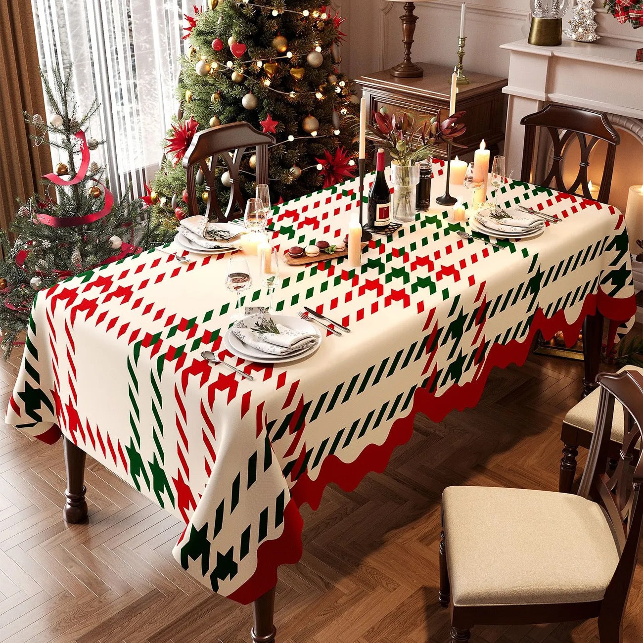 Nappe de Noël 2 mètre sur 1.4 mètre