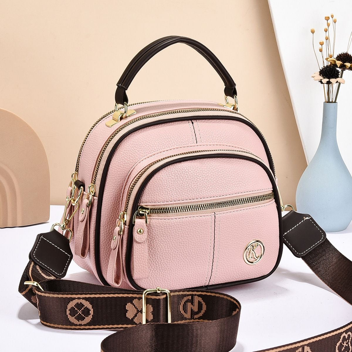 Sac bandoulière femme en cuir Pu