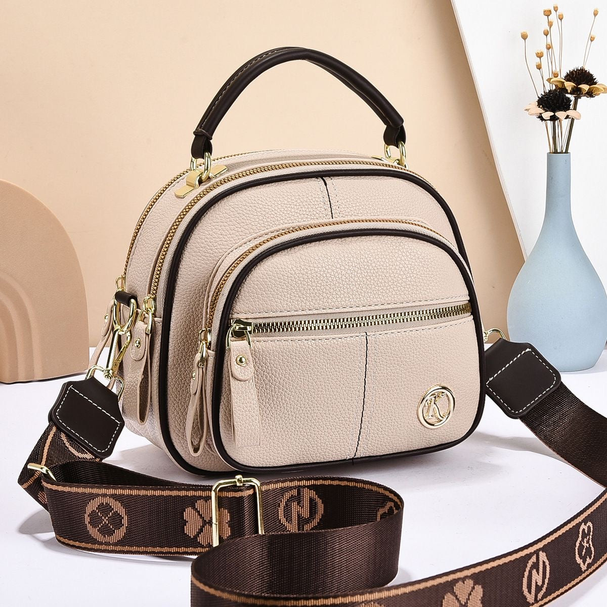 Sac bandoulière femme en cuir Pu