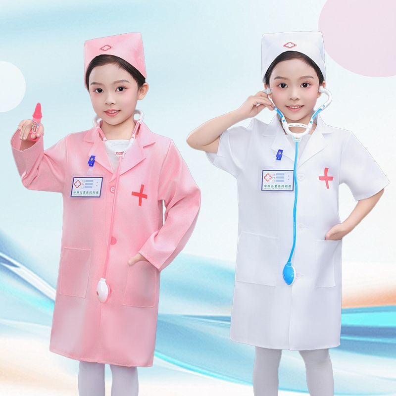 Blouse de médecin et d'infirmière pour enfants