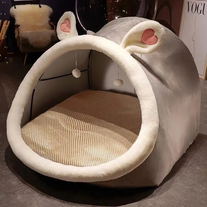 Canapé couchage simple en peluche pour enfants