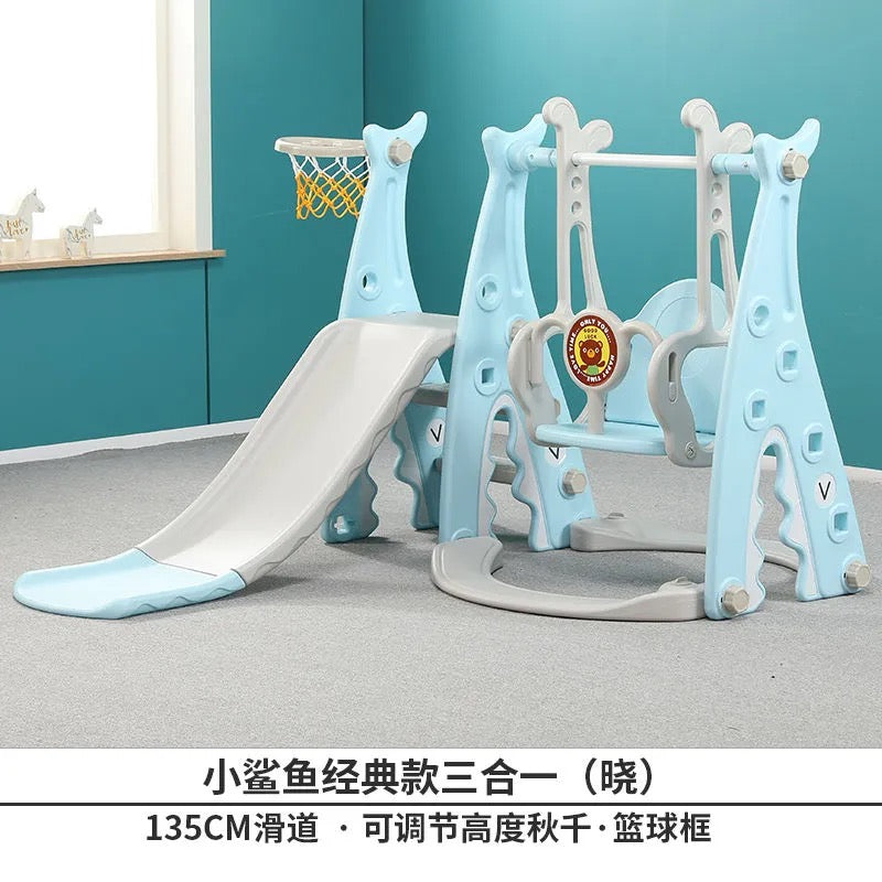 toboggans, balançoires pour enfants intérieur