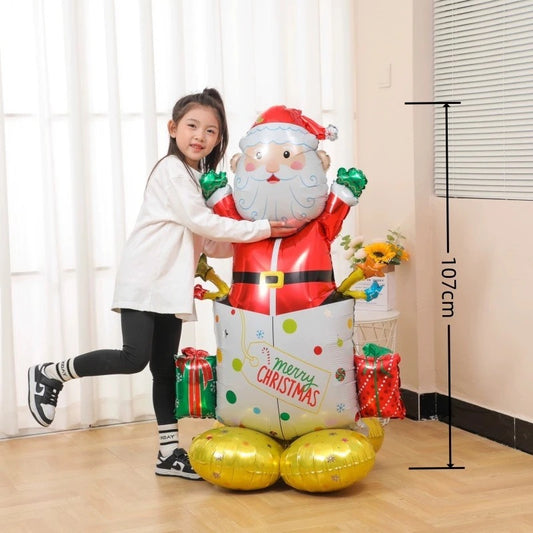 Ballon bonhomme de Noël