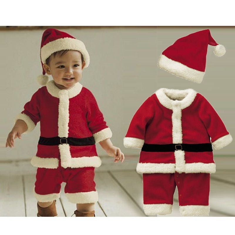 Ensemble enfant noel Père Noël