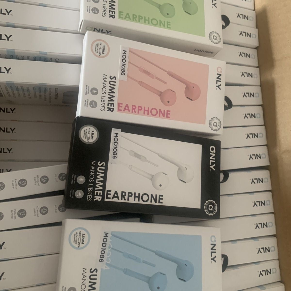 Lot de 100 écouteurs filaire