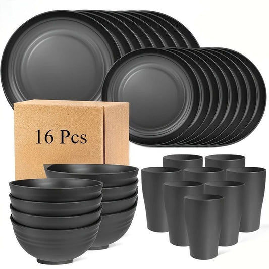 Lot de 16 pièces en plastique dure