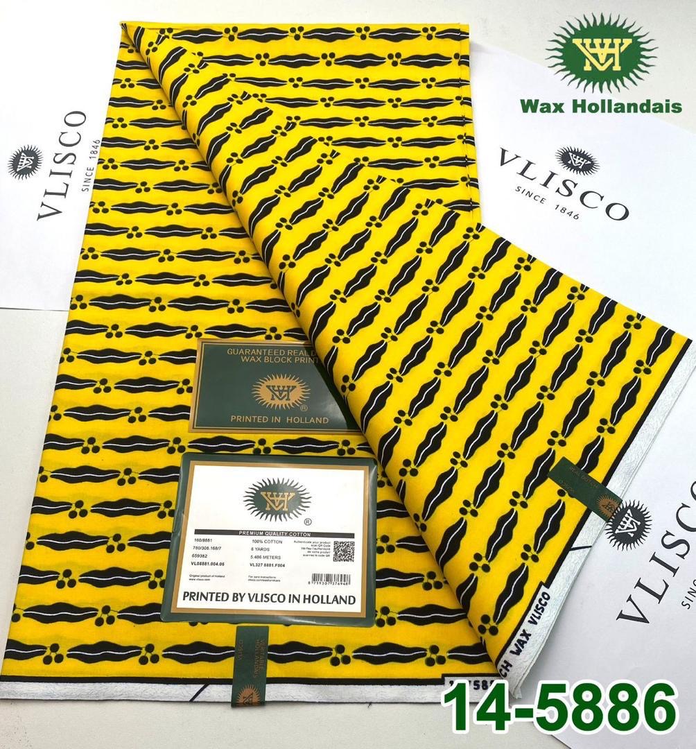 Pagne hollandais chinois 6 Yard