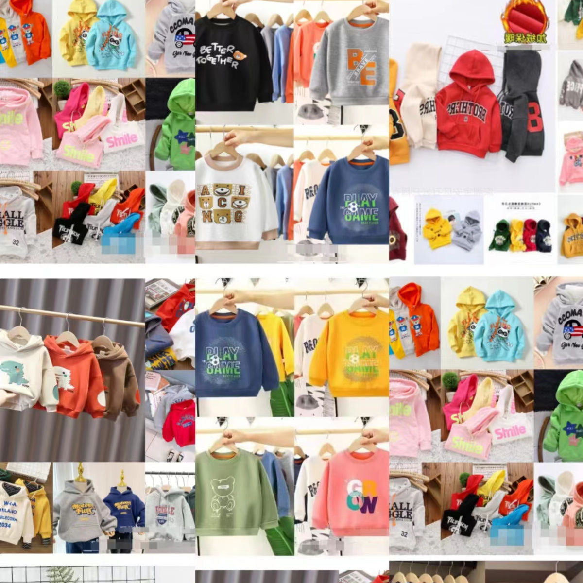 Sweat-shirt enfant mix modèle 3 ans à 8 ans