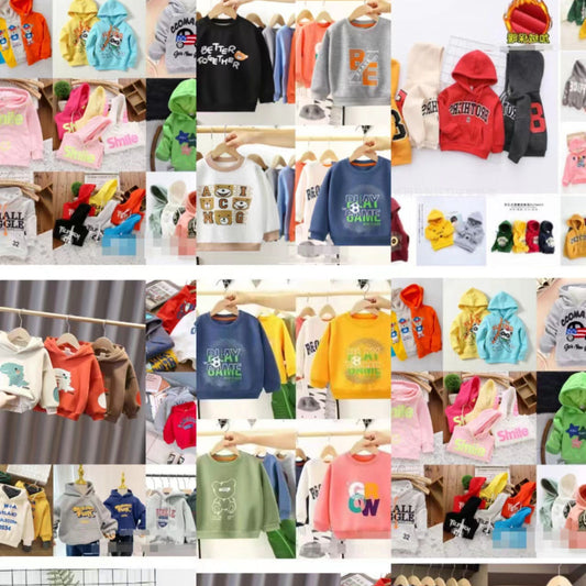 Sweat-shirt enfant mix modèle 3 ans à 8 ans