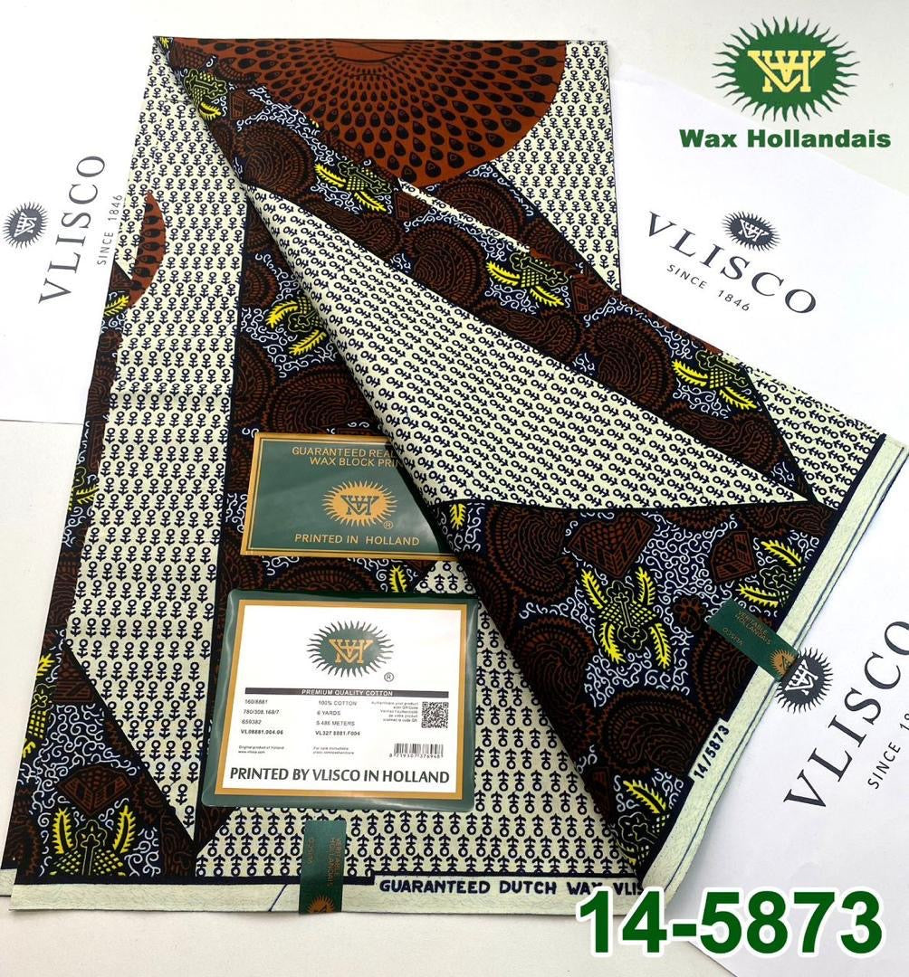 Pagne hollandais chinois 6 Yard