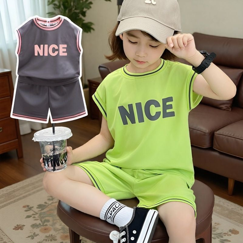 Ensemble enfant short teeshirt