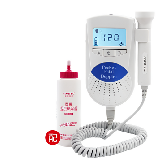 Moniteur de fréquence cardiaque enfant femme enceinte