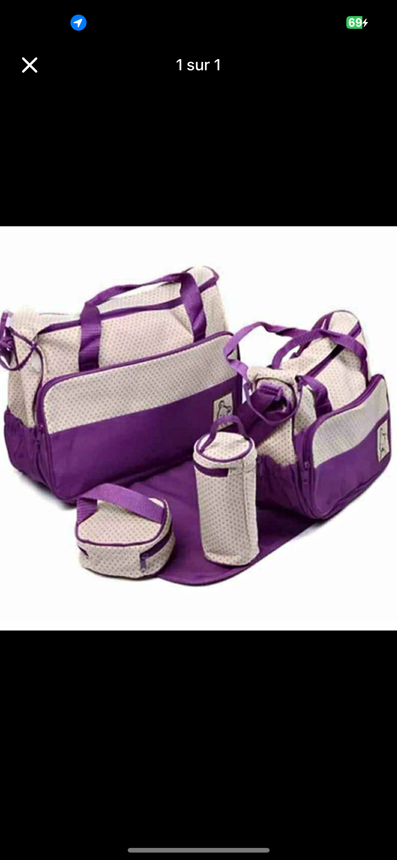 Sac 5 en 1 bébé maman