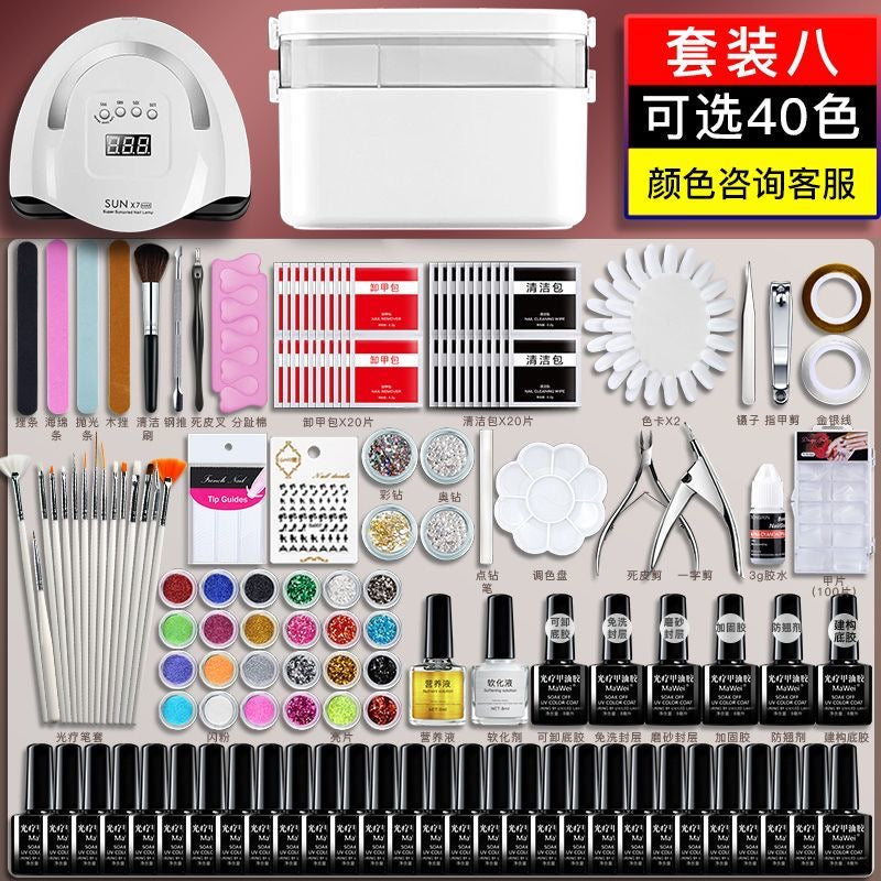 Ensemble manucure 40 pièces