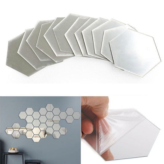 Miroir décoratif lot de 10 - 4cm
