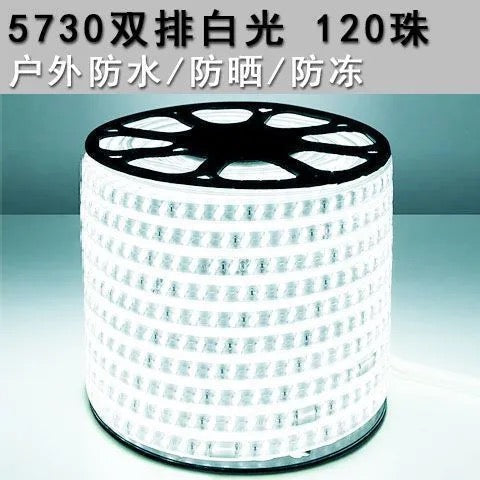 100metre et 9prise Bande lumineuse LED 100 m, lumière dorée super brillante, variable, pour plafond de salon, extérieur, étanche, 220 V
