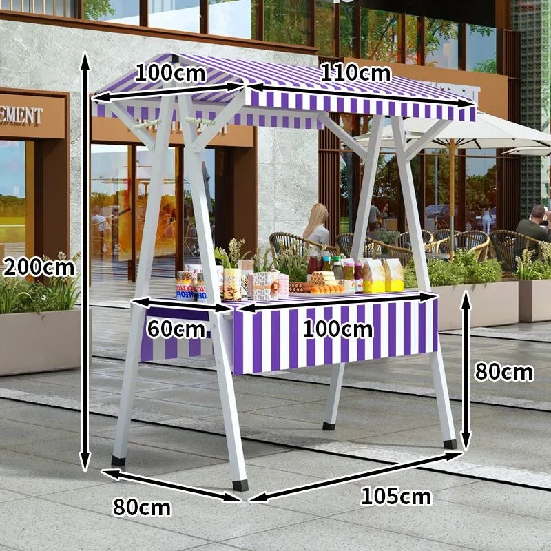 Stand mobile vente 1.1 mètre