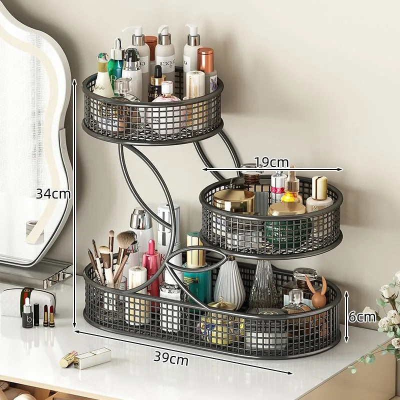 Étagère de rangement pour cosmétiques