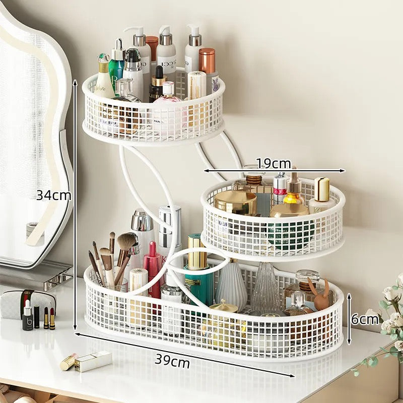 Étagère de rangement pour cosmétiques