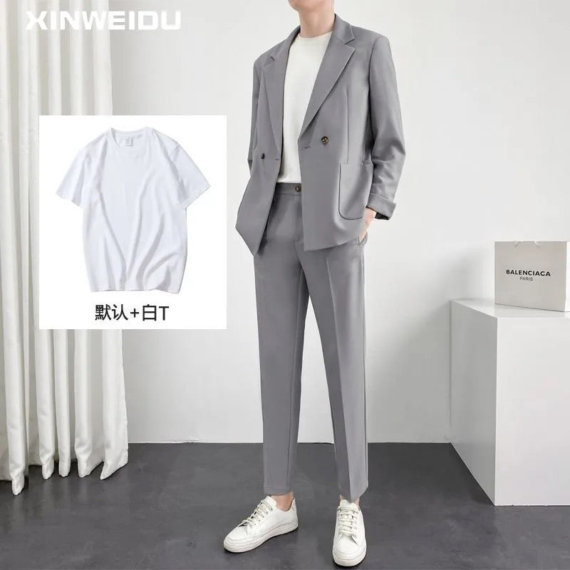 Costume homme complet avec teeshirt