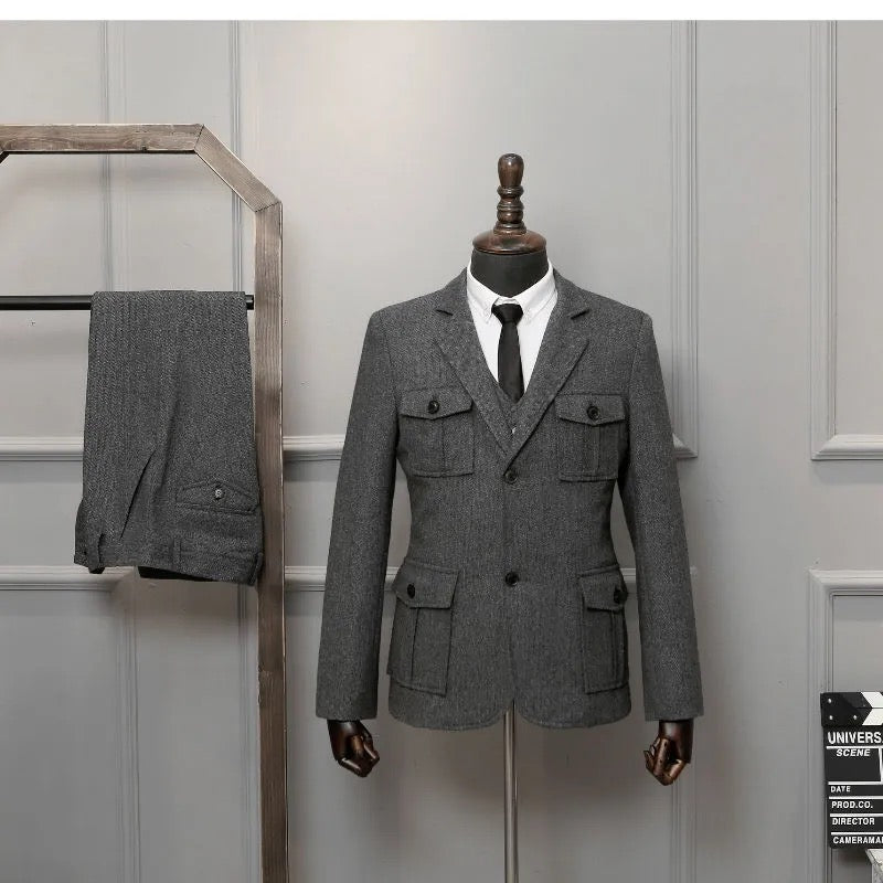 Costume luxe homme haute couture chinoise