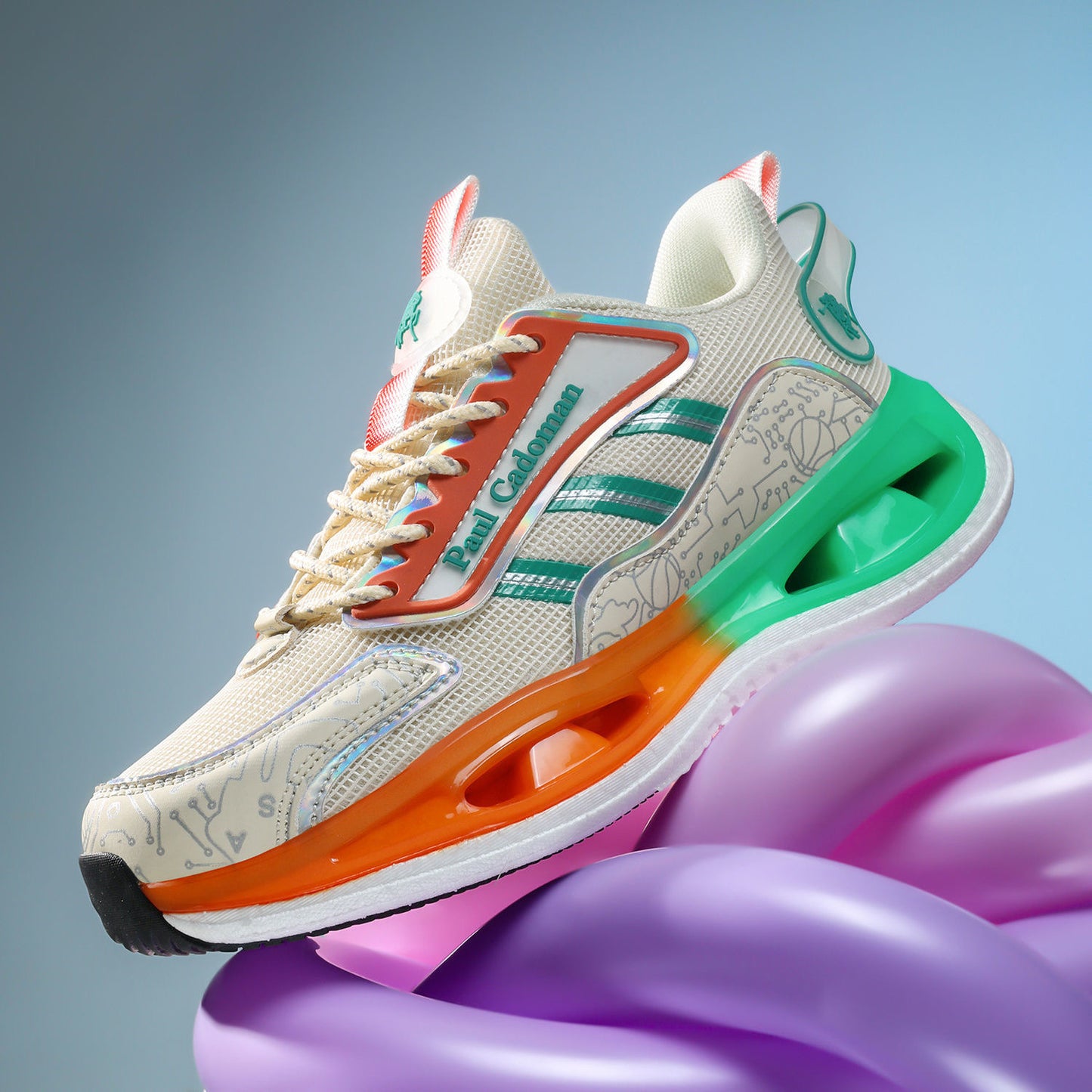 Basket couleur ivoire