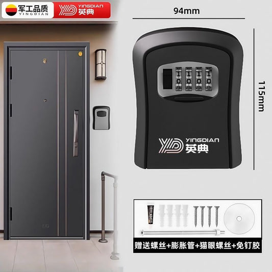 Carton de 50 portes clés résident à code