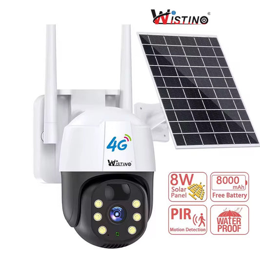 Caméra V380 étanche extérieur solaire
