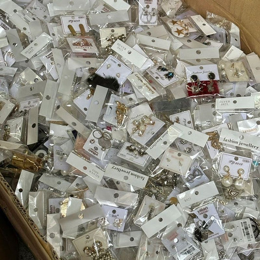 100 paires de boucle oreille