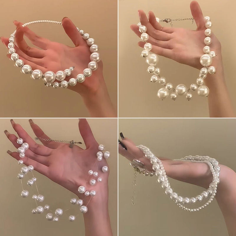 Mix modèle 4 chaînes  en perle