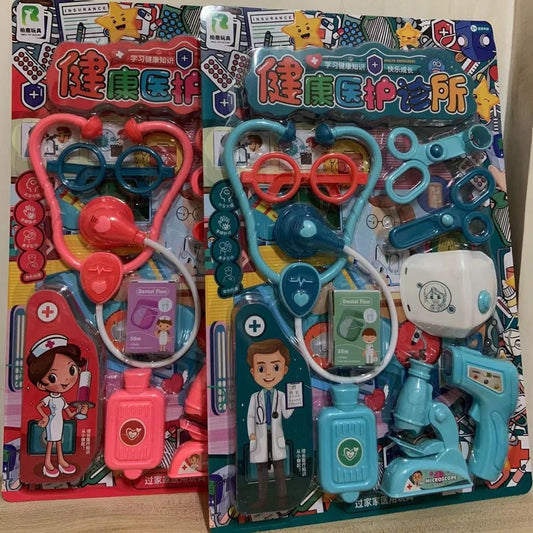 Ensemble jeu médecin enfant
