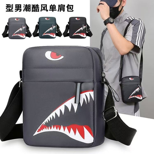 Bandoulière homme requin