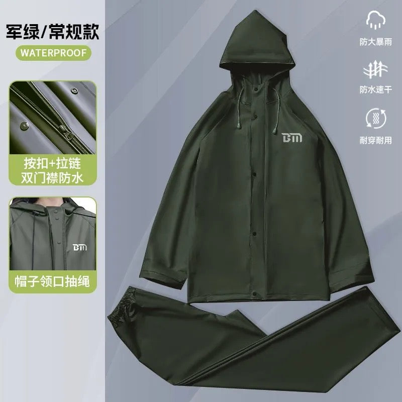 Combinaison imperméable et pantalon de pluie
