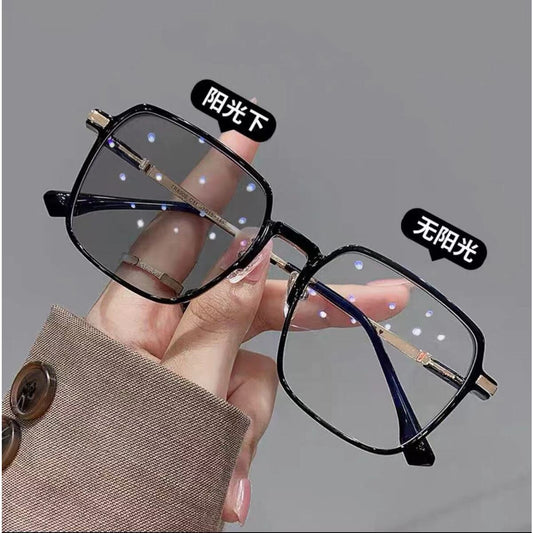 Lunette photo grey devient noir au soleil
