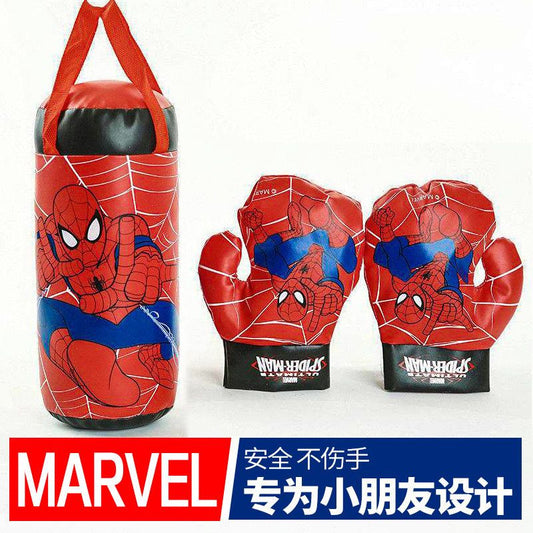 Gants de boxe Spider-Man pour enfants, équipement d'entraînement vertical 34cm